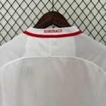 AS Monaco 2016-2017 home jersey red white diagonal vintage Monaco football shirt