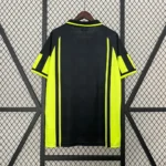 Borussia Dortmund 1996 away jersey neon yellow black vintage football shirt