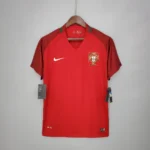 Portugal 2016 Jersey Euro final red home retro football shirt