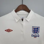 Retro England 2010 football shirt white home