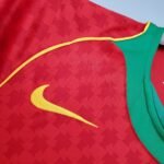 Portugal 2004 Jersey Euro Final red retro football shirt