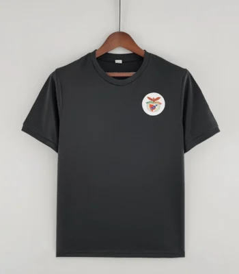 Benfica 1973 away jersey red white vintage football shirt Portugal