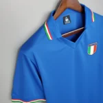Italy 1982 Home Jersey blue retro football shirt