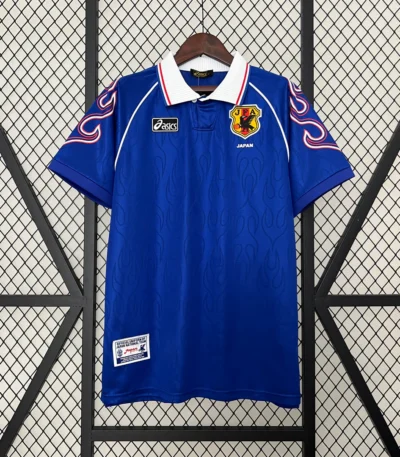 Japan 1998 Home Jersey blue retro football shirt
