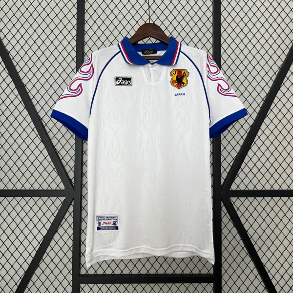 Japan 1998 Away Jersey blue retro football shirt