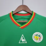Senegal 2002 home jersey green vintage Senegal football shirt