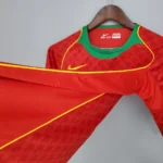 Portugal 2004 Jersey Euro Final red retro football shirt