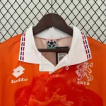 Netherlands 1996 Home Retro Soccer Jersey Orange Euro 96 Vintage Holland Shirt